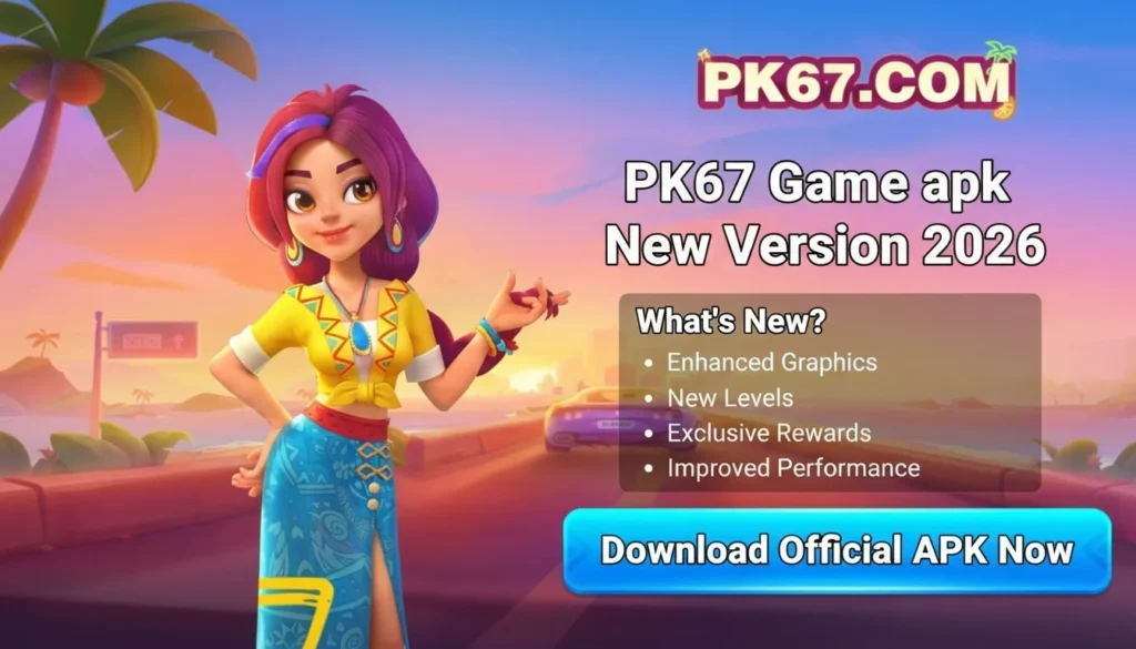 PK67 Game apk New Version 2026 | What's New? Download Official APK Now